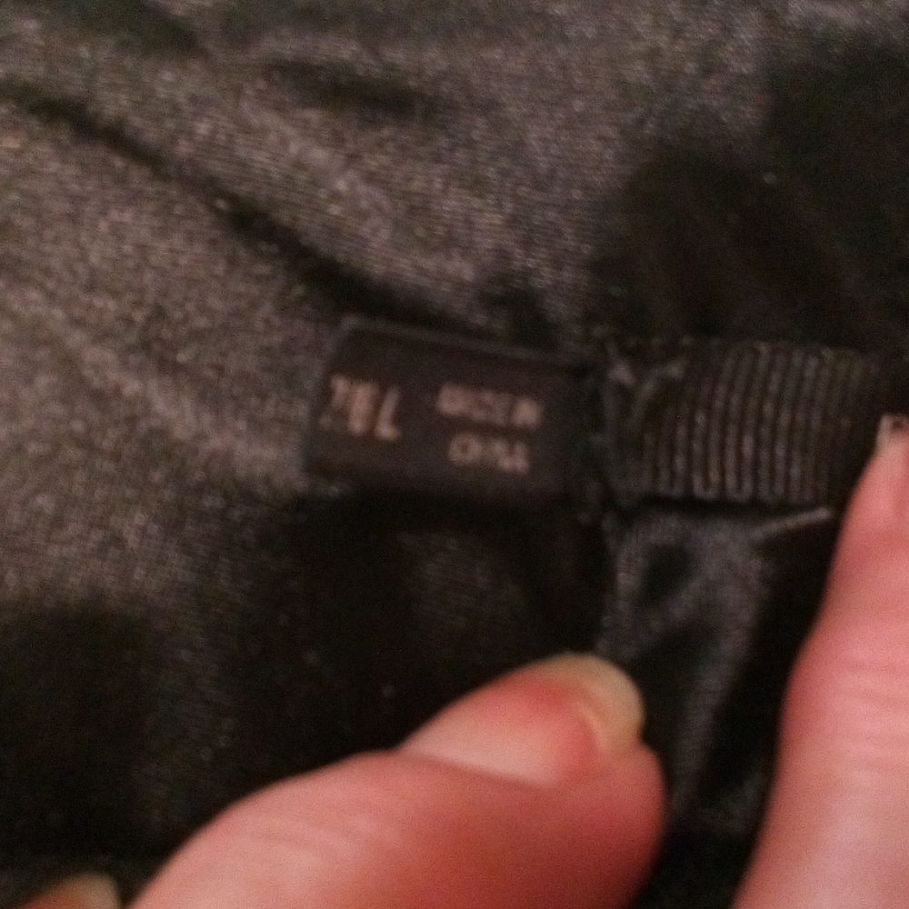 Black Maurices Size 7/8L Slacks